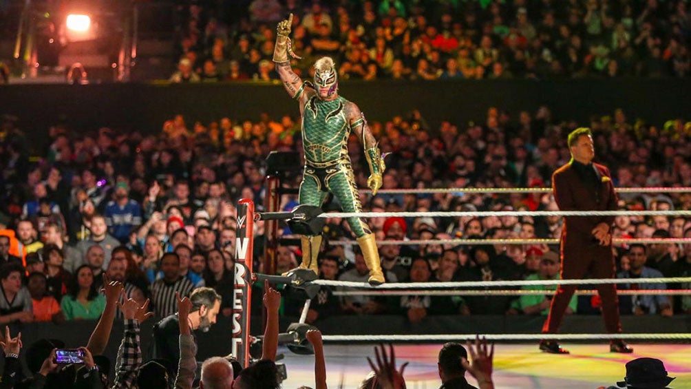 Rey Mysterio en WrestleMania 35