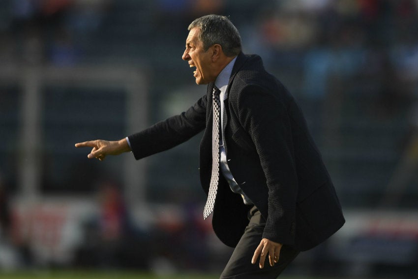 Boy durante un partido de Cruz Azul 