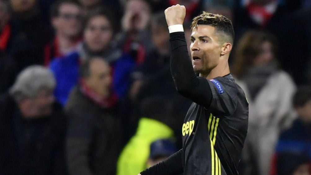 CR7 celebra un gol con la Juventus