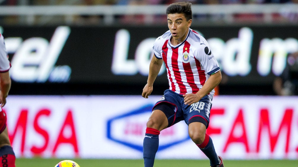 Fernando Beltrán durante un partido contra Veracruz 