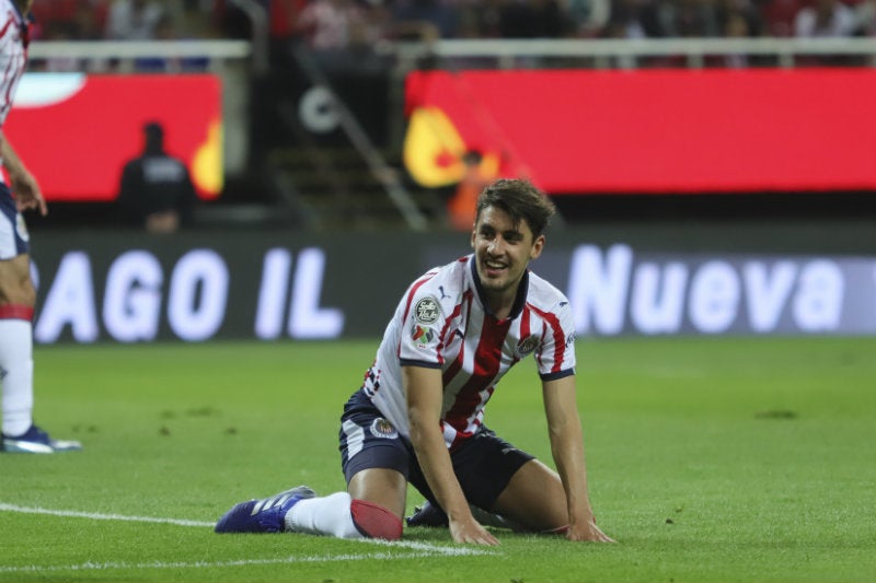 Josecarlos van Rankin durante un juego de Chivas