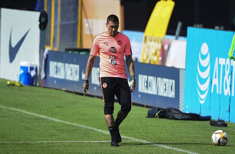 Nicolás Castillo es de los descartados para el próximo partido del América