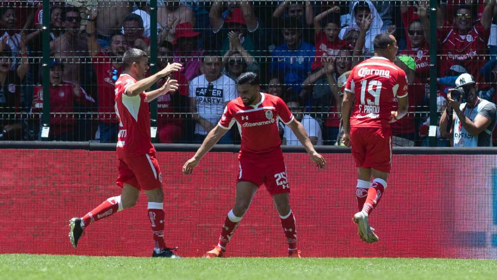 Toluca celebra victoria frente al América 