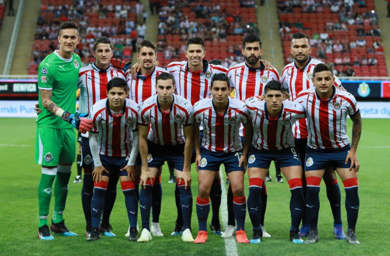 Once de Chivas para el juego vs Puebla del C2019