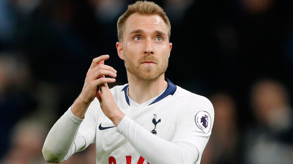 Eriksen agradece el apoyo a su afición en Premier League 