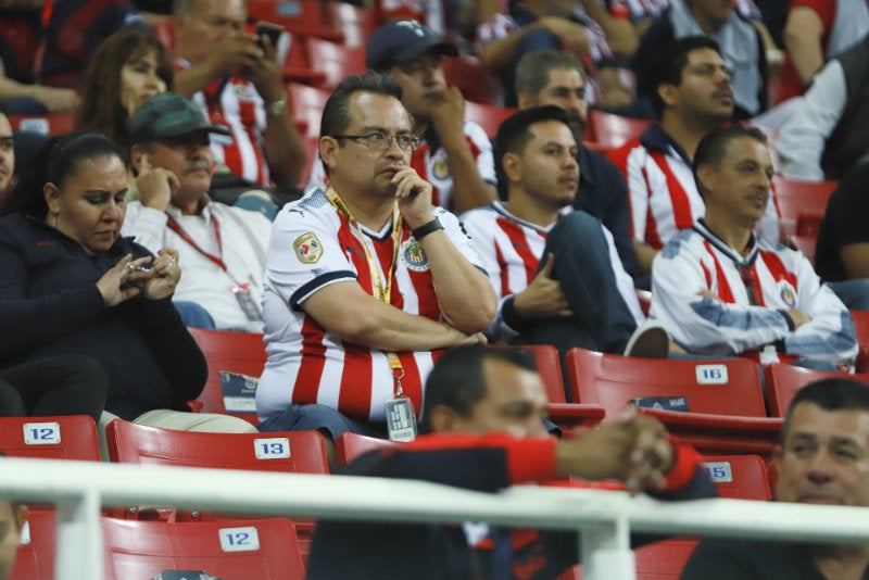 Aficionados de Chivas en el Estadio Akron