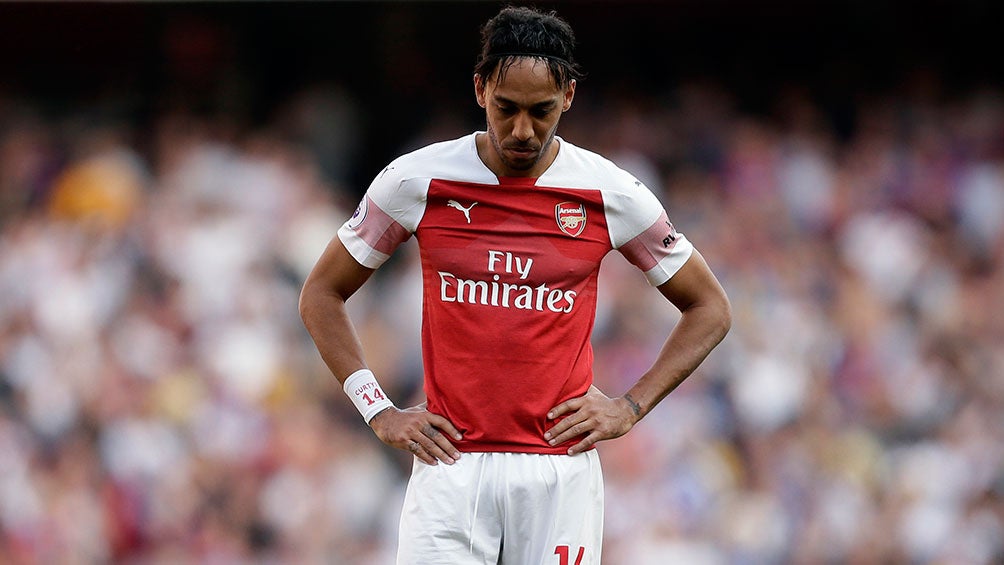 Aubameyang lamenta derrota del Arsenal 