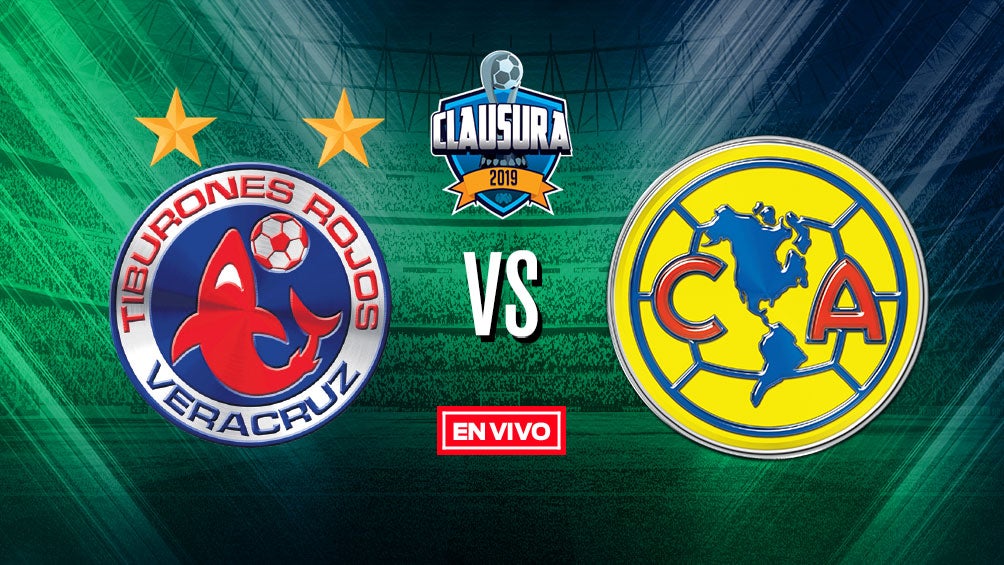Veracruz vs América Liga MX en vivo y en directo Jornada 17 Clausura 2019