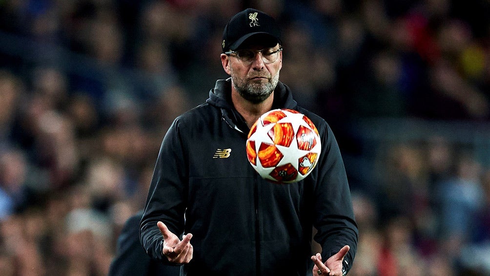 Klopp, durante Semifinal contra Barcelona en Champions 