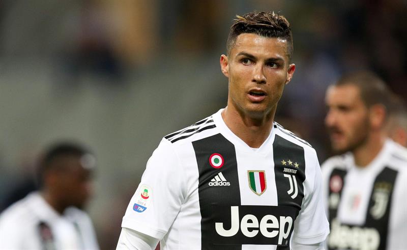 CR7 en un duelo con Juventus