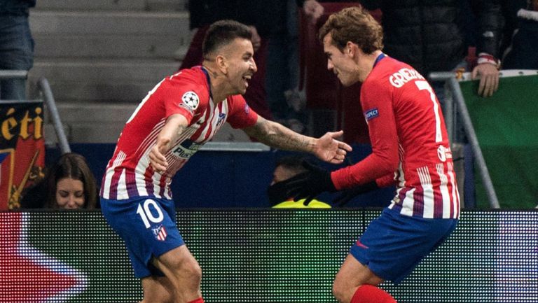 Griezmann celebra gol del Atleti vs Mónaco