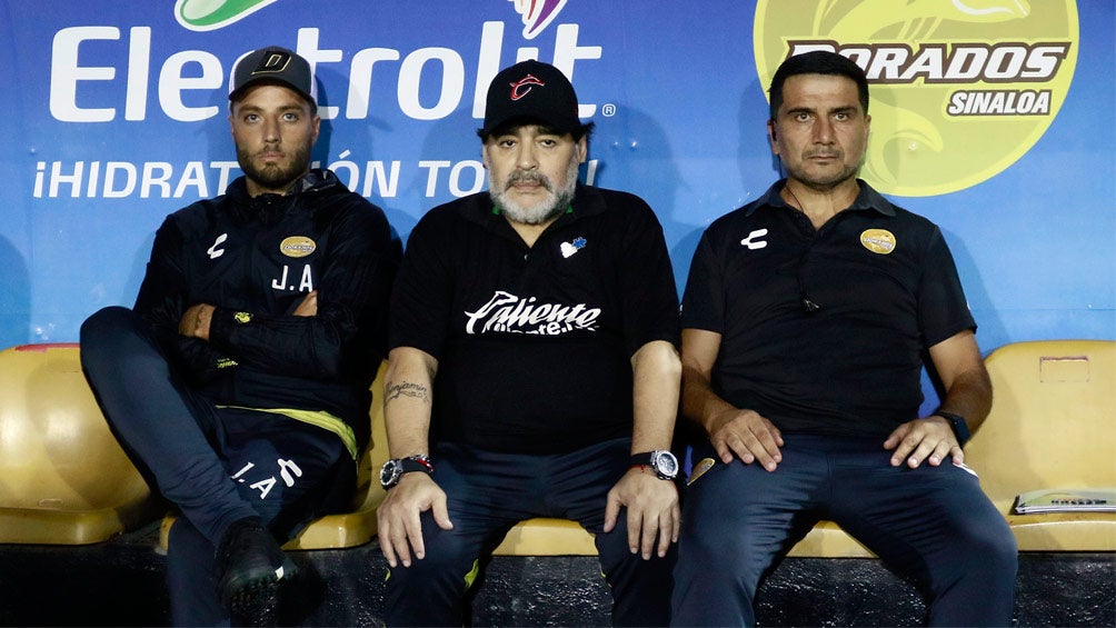 Maradona analiza el juego de Dorados vs Atlético de San Luis