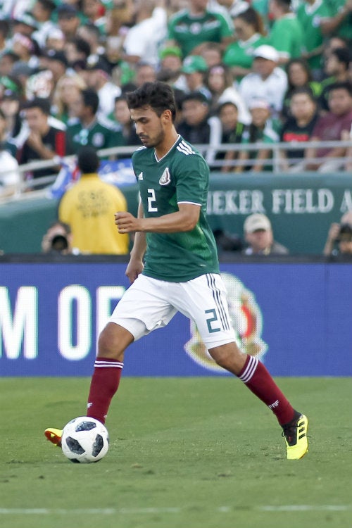 Oswaldo Alanís con la Selección Mexicana