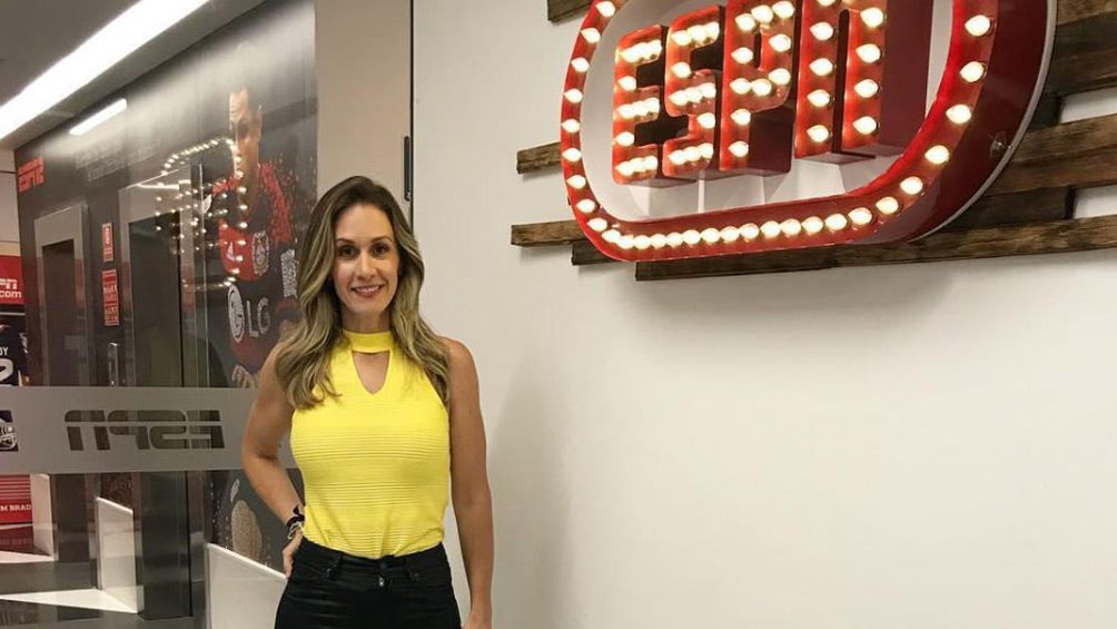 Nelly Simón, en las instalaciones de ESPN