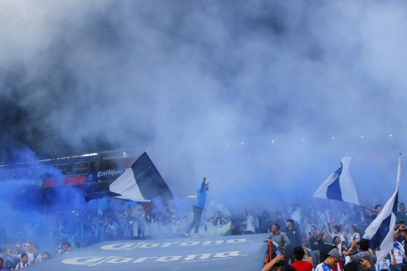 La afición en el Hidalgo