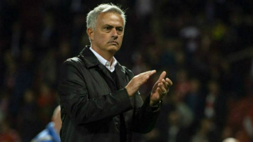 Mourinho aplaude el buen desempeño de sus jugadores 