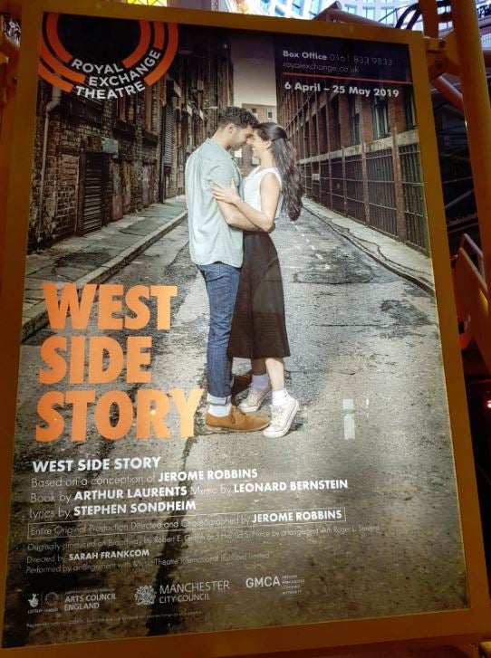 Póster de la obra West Side Story