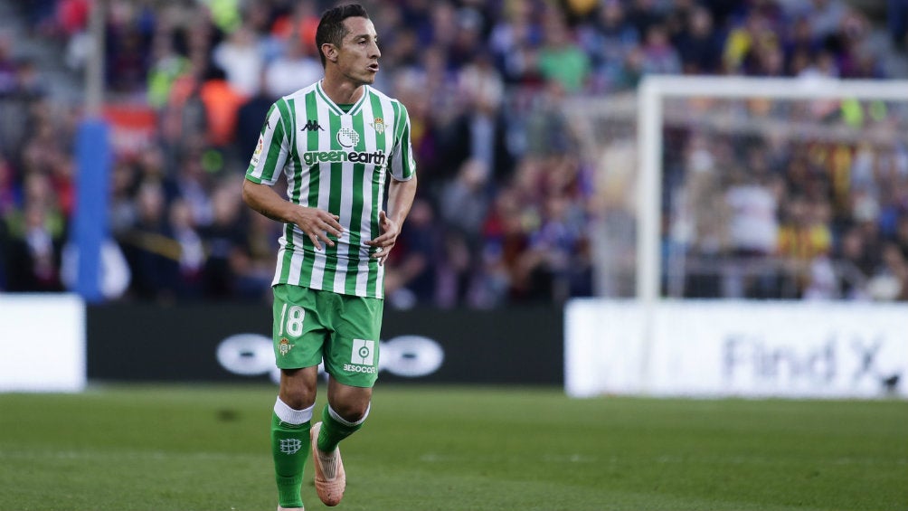 Guardado durante un encuentro del Betis 