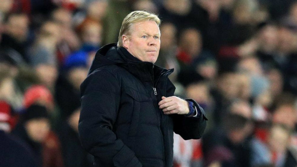 Ronald Koeman durante un encuentro de la Selección de Holanda 