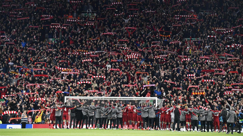 Liverpool agradece el apoyo de su afición