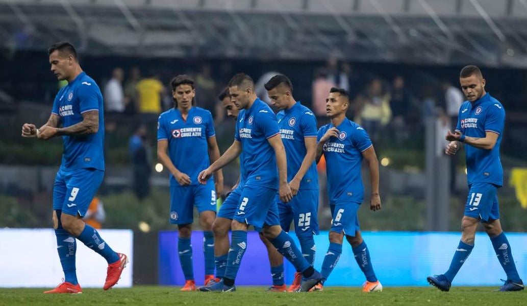 Jugadores de Cruz Azul se lamentan tras derrota contra América