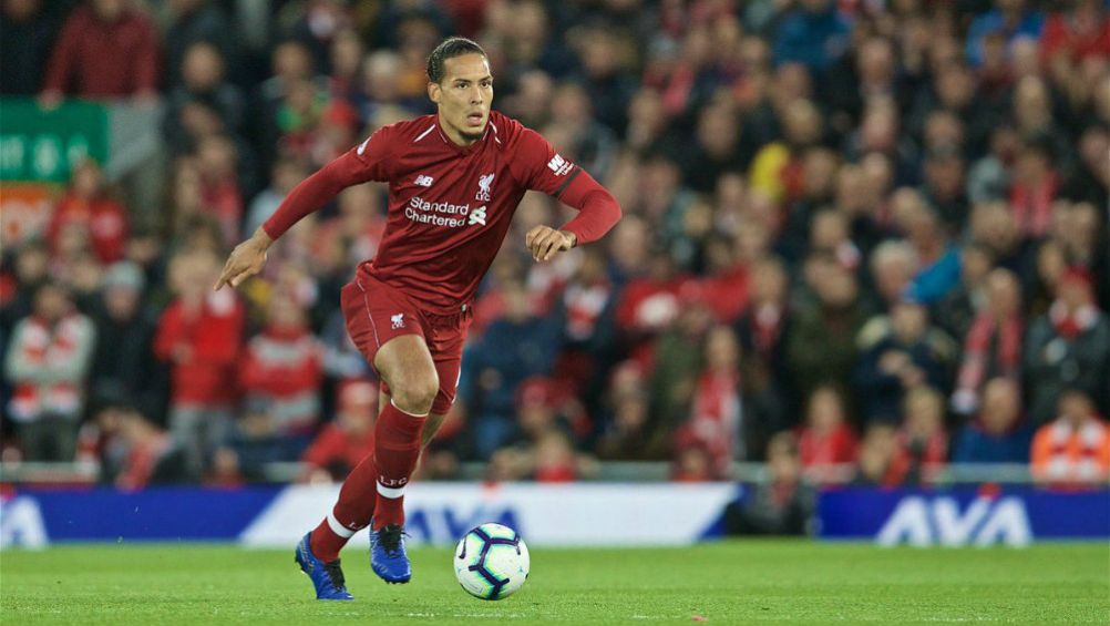 Virgil Van Dijk, durante un partido de Premier