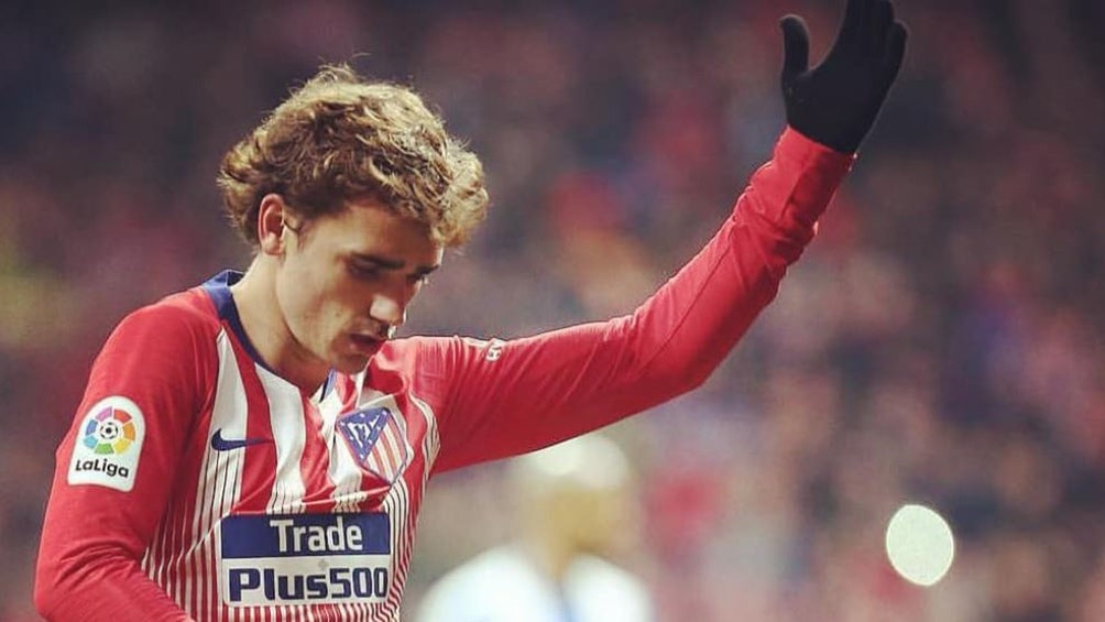 Antoine Griezmann, durante un juego del Atlético de Madrid