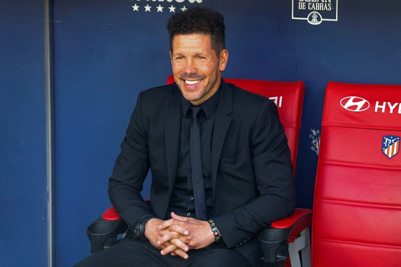 Simeone, previo a un duelo del Atlético en España