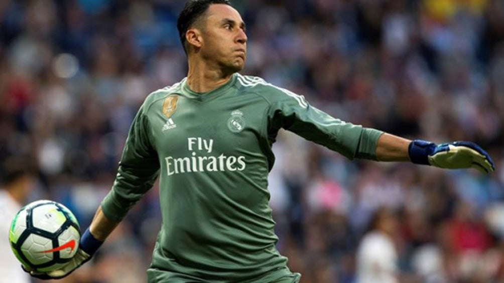 Navas, durante un duelo con el Real Madrid en La Liga 