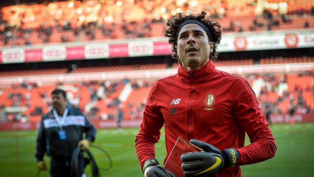 Guillermo Ochoa, previo al arranque de un partido