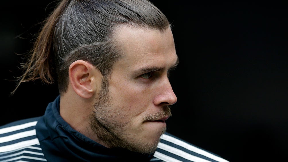 Gareth Bale previo a un juego con el Real Madrid