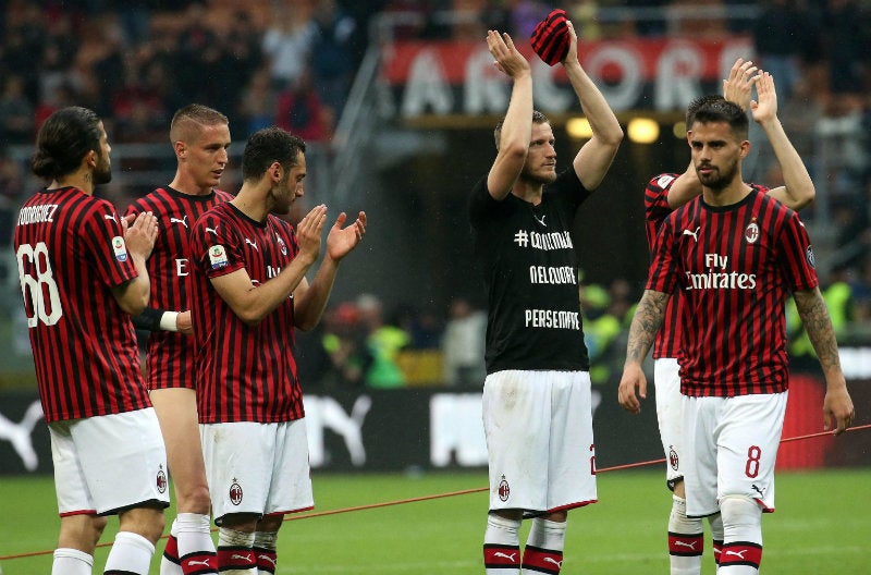 Abate agradece las muertas de apoyo en su despedida se San Siro