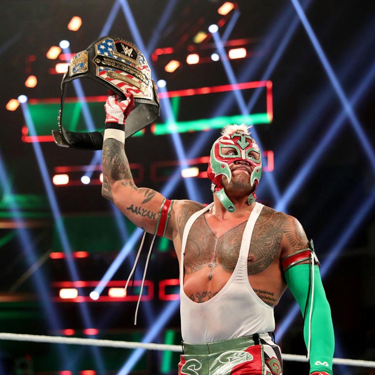 Rey Mysterio, el nuevo Campeón de los Estados Unidos