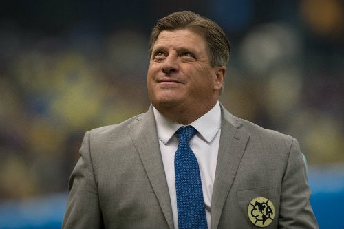 Miguel Herrera previo al encuentro ante Cruz Azul 