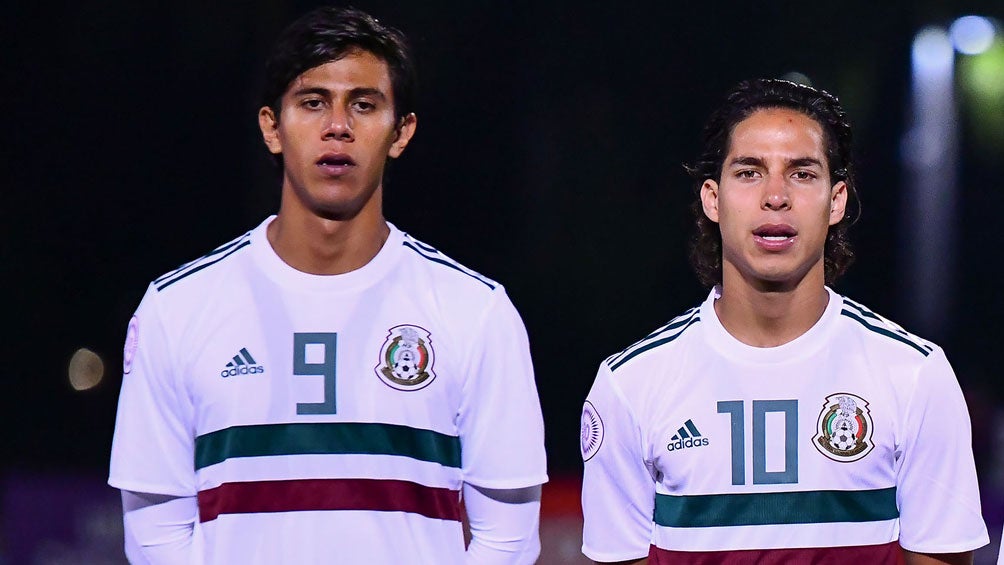 Macías y Lainez, previo a un duelo del Tri Sub 20 