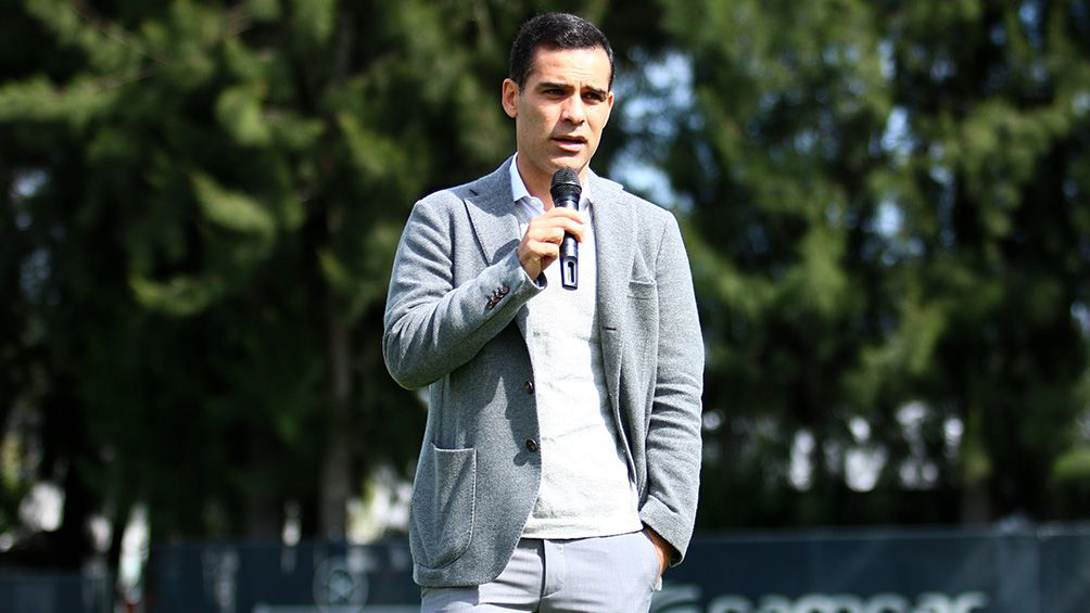 Rafael Márquez en conferencia de Atlas