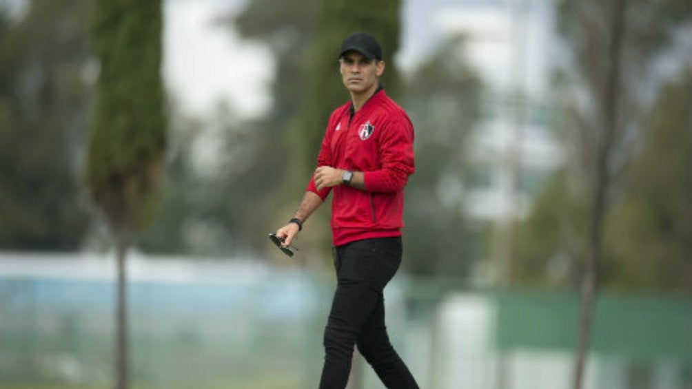 Márquez durante un partido de la Sub 20 