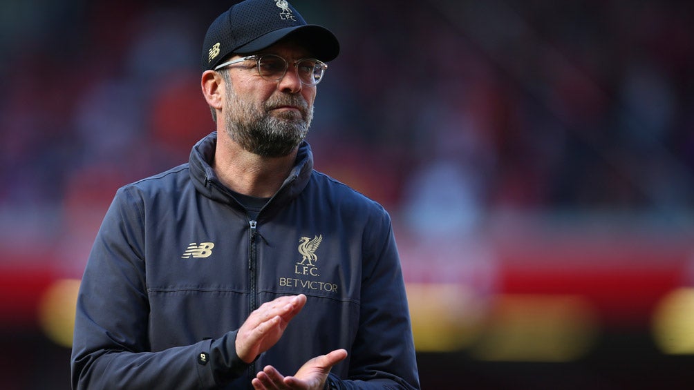 Klopp, durante un duelo del Liverpool en Premier 