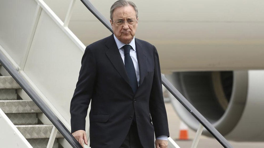 Florentino Pérez, presidente del Real Madrid 