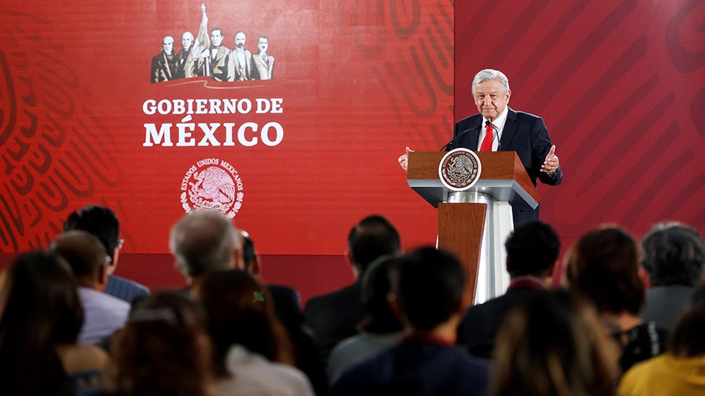 AMLO en conferencia de prensa 