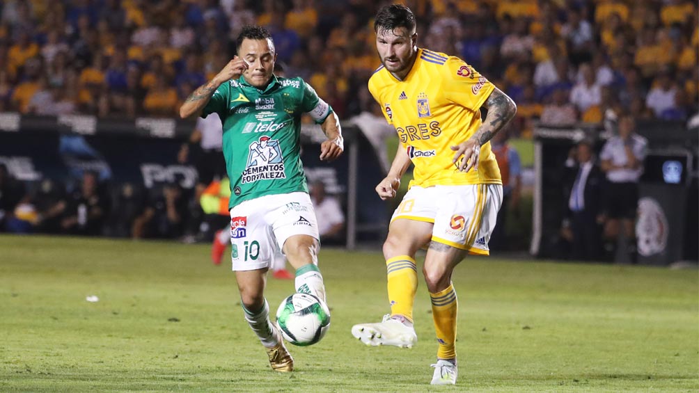 Luis Montes y Gignac, durante la Final de Ida en el Volcán