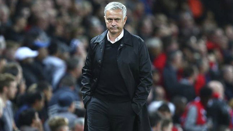 Mourinho tras un duelo del Manchester United