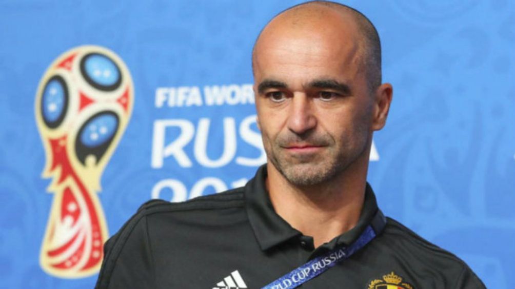 Roberto Martínez durante el Mundial de Rusia 2018