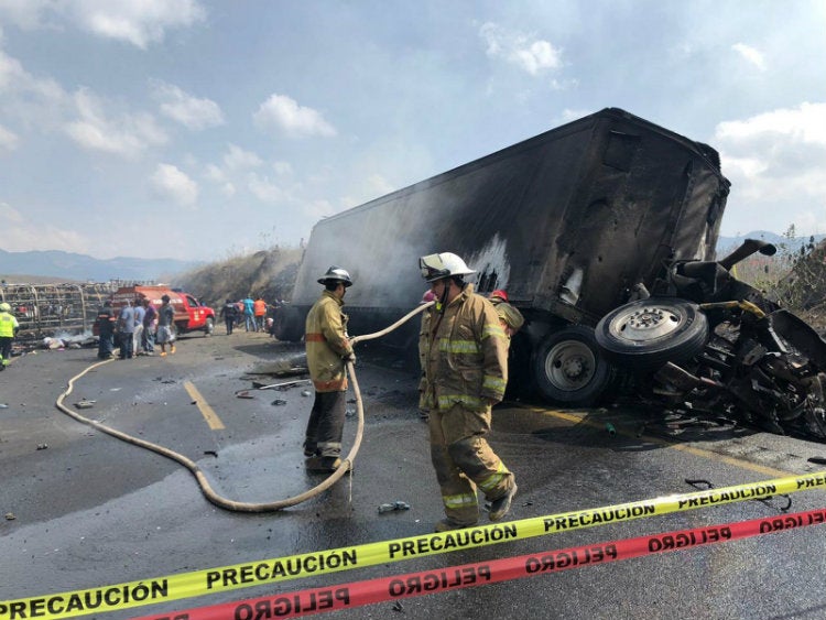 Accidente en Veracruz deja 21 muertos