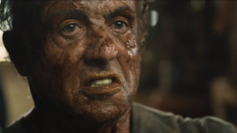 Sylvester Stallone, durante una escena de Rambo: Last blood 