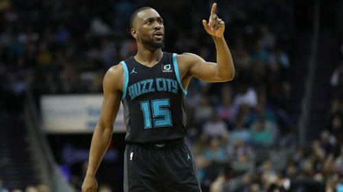 Kemba Walker durante un partido con Charlotte Hornets