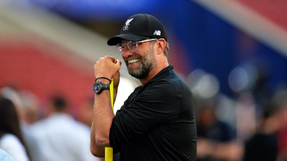 Jürgen Klopp durante entrenamiento previo a Final de Champions