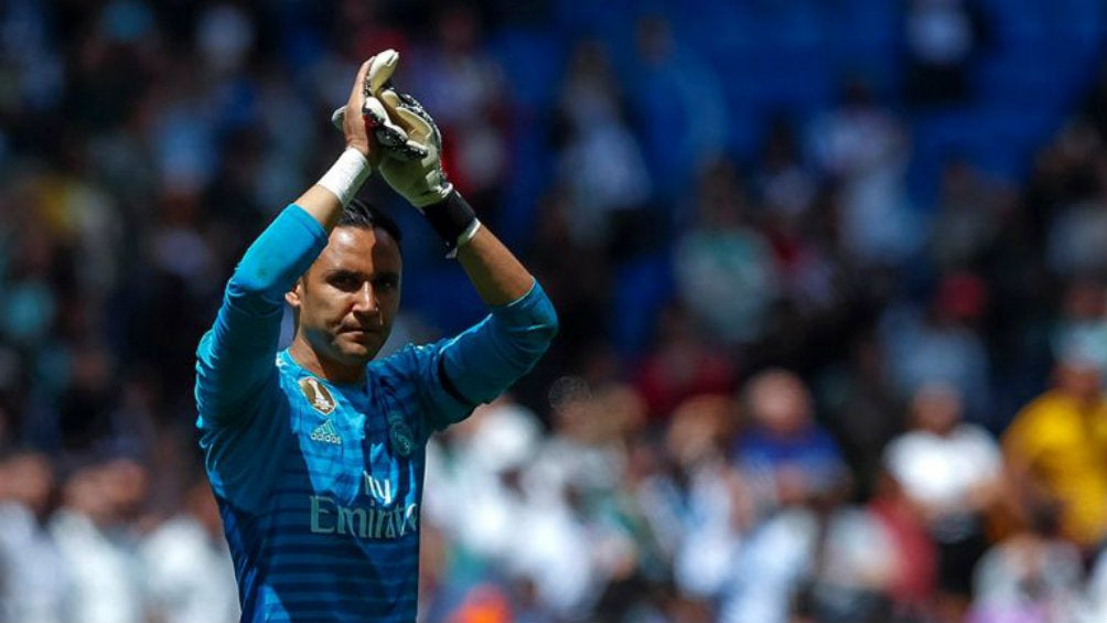 Navas, durante un duelo con el Real Madrid en La Liga