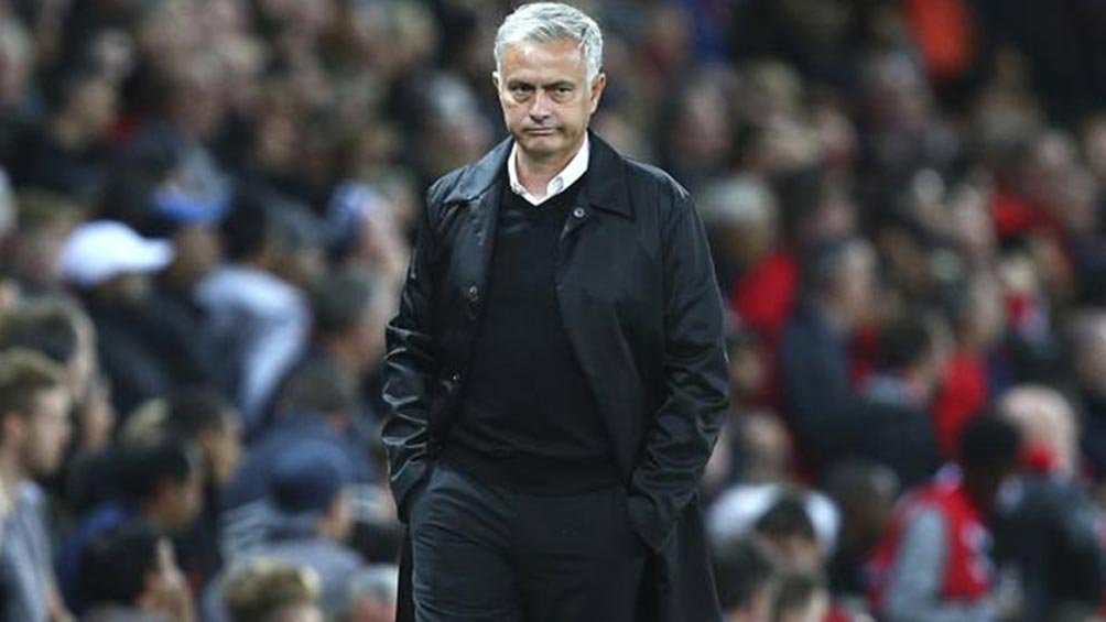 Mourinho tras un duelo del Manchester United 