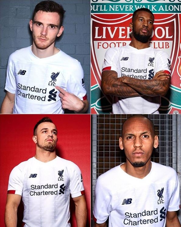 Segundo jersey del Liverpool para la campaña 2019-20